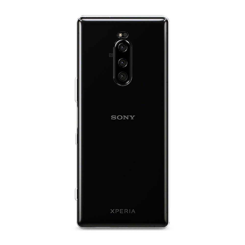 Чехол на Sony Xperia XZ4/Xperia 1 / Сони Xperia XZ4/Xperia 1 прозрачный