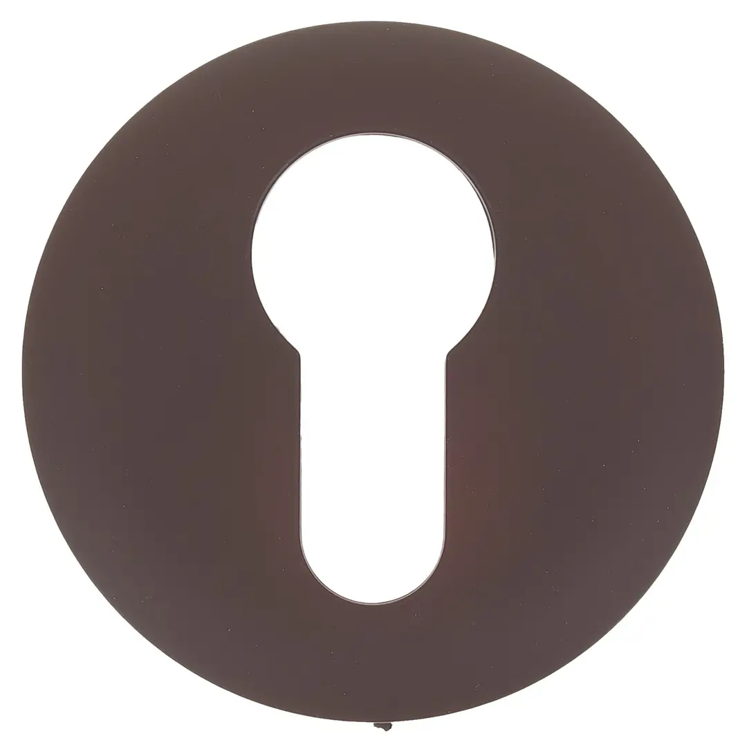 Накладка дверная Фабрика замков P 1 ET цвет матовый коричневый