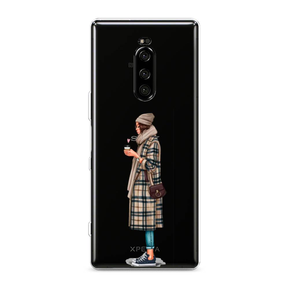 

Чехол на Sony Xperia XZ4 "Утренний кофе", Коричневый;бежевый, 53850-6