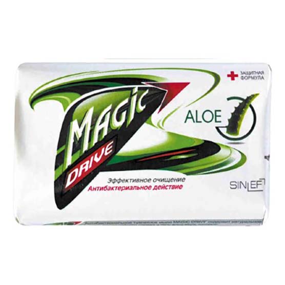 Туалетное мыло Magic drive Aloe антибактериальное 90 г