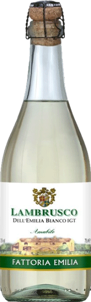 

Игристое вино Fattoria Emilia, Bianco Amabile, Lambrusco dell'Emilia IGT