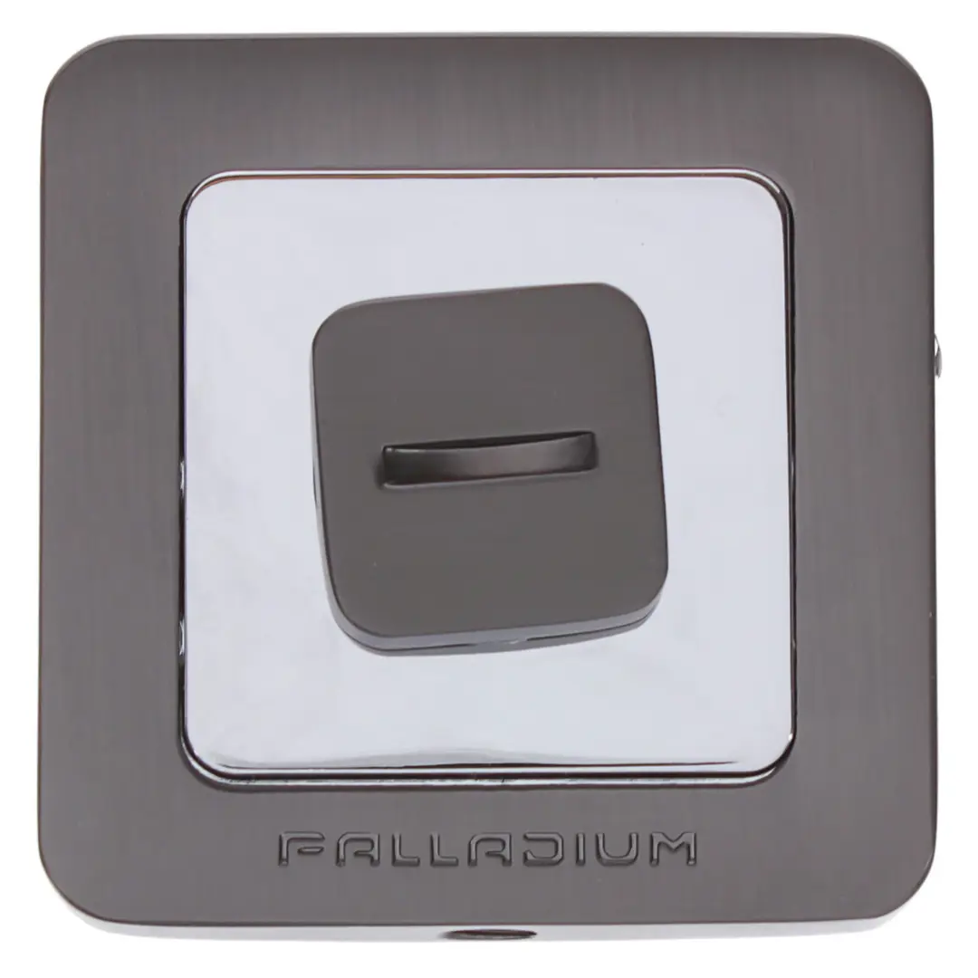 

Накладка-фиксатор для дверей Palladium E BK ЦАМ цвет графит, Белый