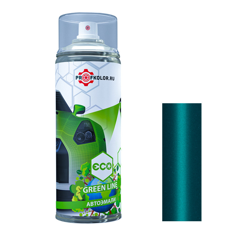 

Аэрозольная краска Profkolor Nissan - FN1, Bluish Green, 520 мл., Синий, A-NIS-Blue