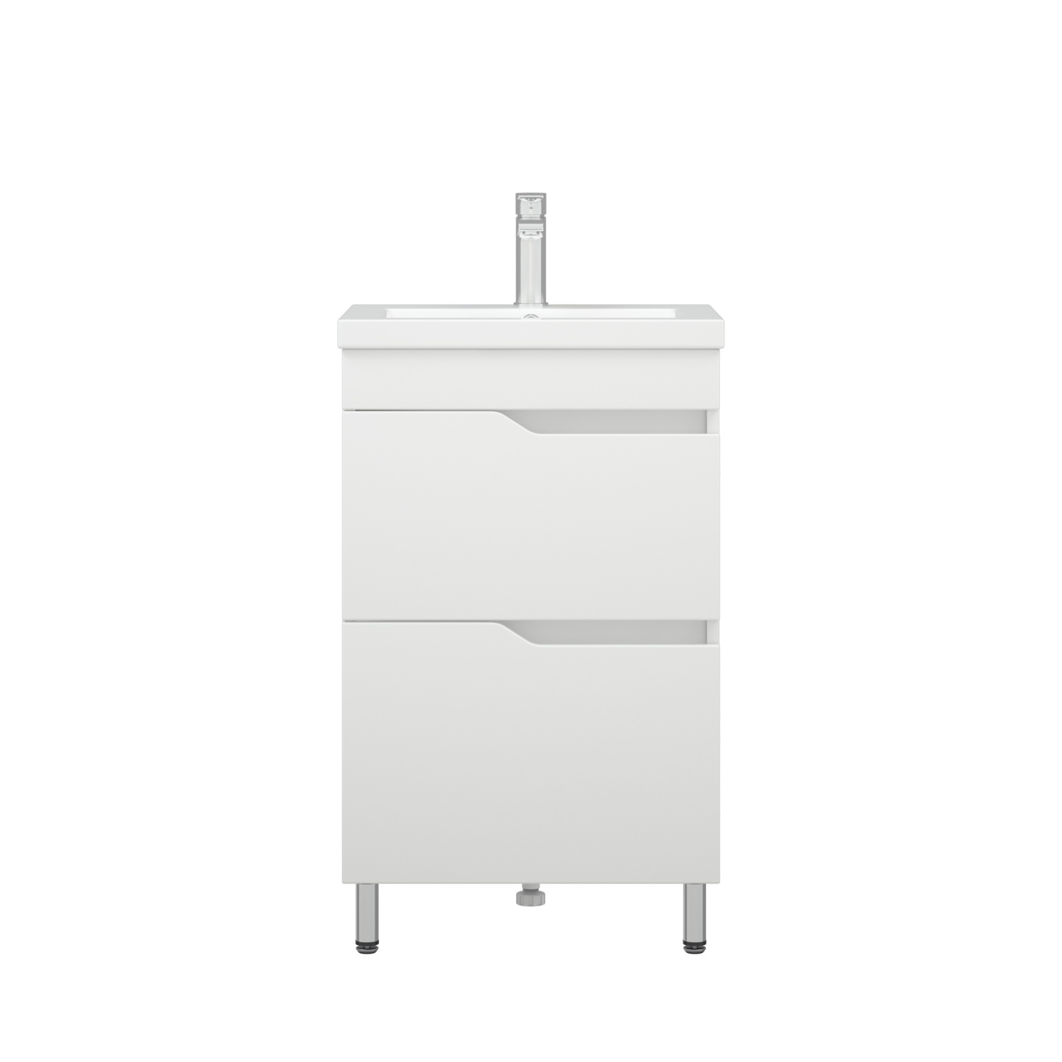 

Тумба без раковины Corozo Теона 50 MSD-00001511 белый, Теона 50