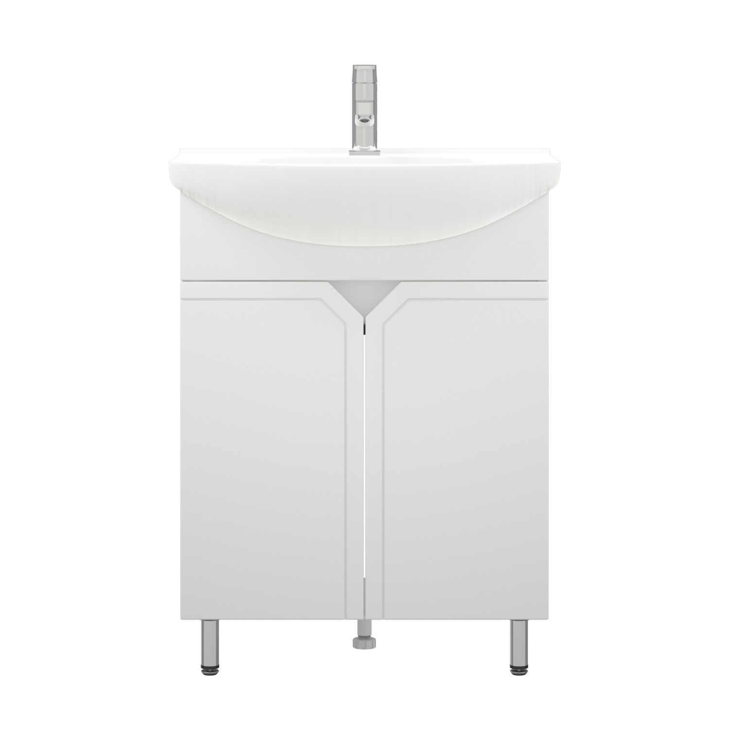 

Тумба без раковины Corozo Сириус 65 MSD-00001438 белый, Сириус 65