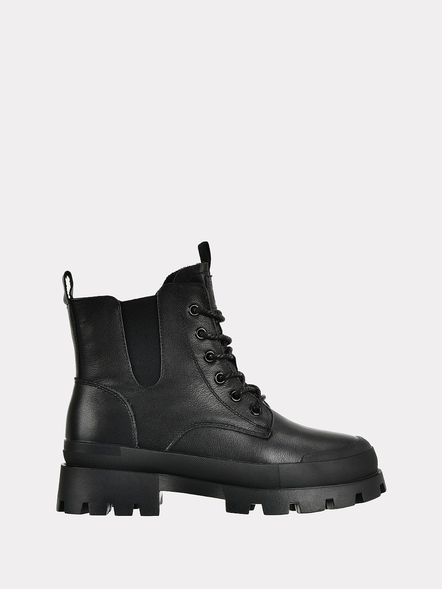 

Ботинки женские Versiya shop ZF-102 черные 36 RU, Черный, ZF-102