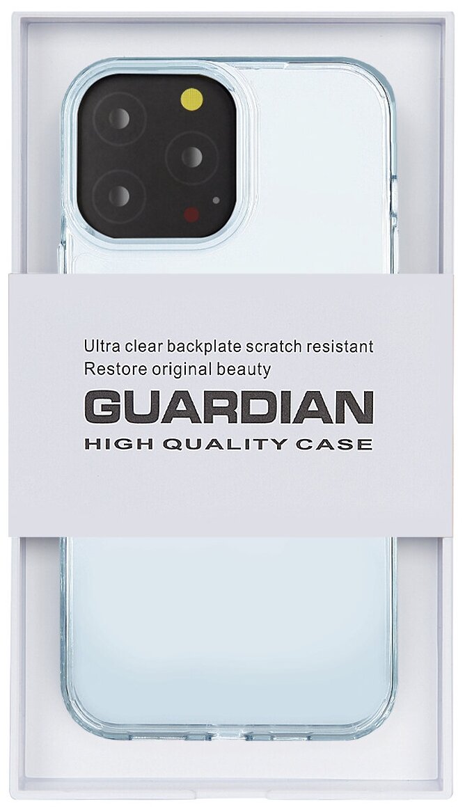 

Чехол для iPhone 13 Pro Max GUARDIAN High Quality — Синий, Голубой;синий, Apple iPhone 13 Pro Max