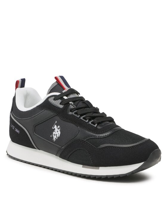 

Кроссовки мужские U.S. POLO Assn. Ethan ETHAN001 черные 40 EU, Черный, Ethan ETHAN001