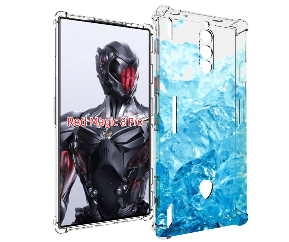 

Чехол MyPads кусочки-льда для ZTE Nubia Red Magic 8 Pro / Red Magic 8 Pro Plus, Tocco