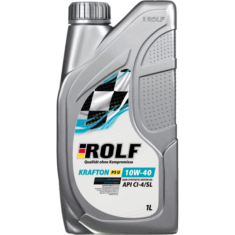 

Rolf Масло моторное полусинтетическое KRAFTON P5 U 10W-40 1л 322580
