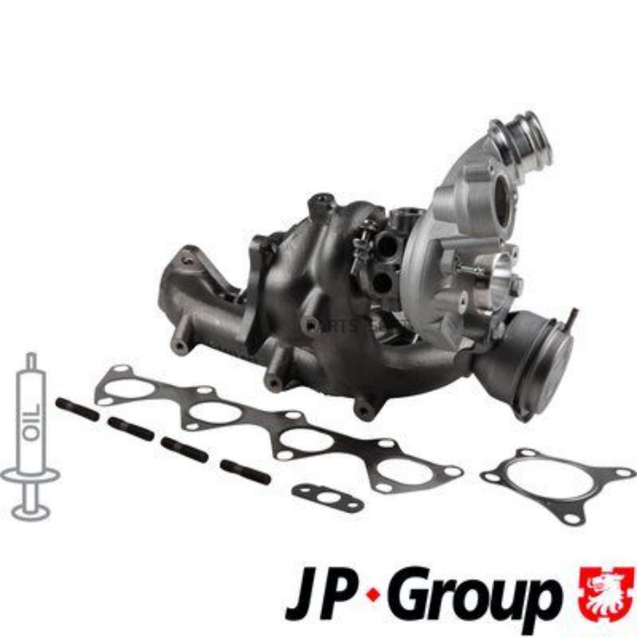 

JP GROUP 1117404500 Турбокомпрессор VW JETTA IV 10-18/TIGUAN I 08-16 1.4TSI 1шт