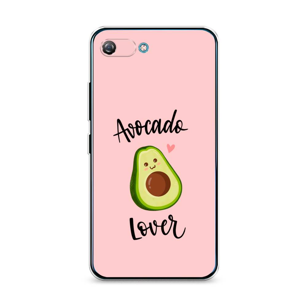 

Чехол на Itel A25 "Avocado lover", Розовый;зеленый, 3200250-6