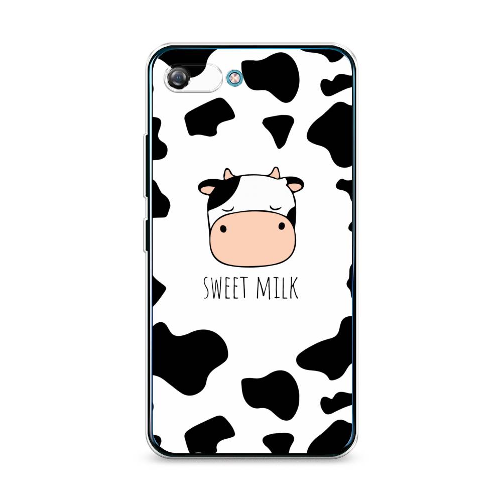 

Чехол на Itel A25 "Sweet milk", Розовый;белый;черный, 3200250-1
