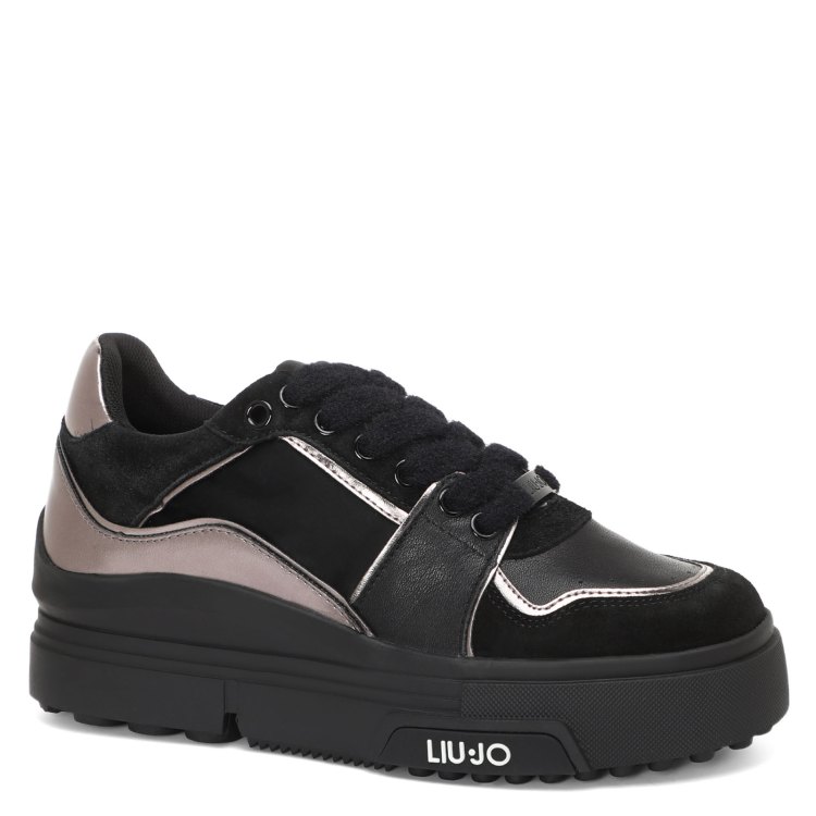 

Кеды женские Liu Jo BF3255 черные 36 EU, Черный, BF3255