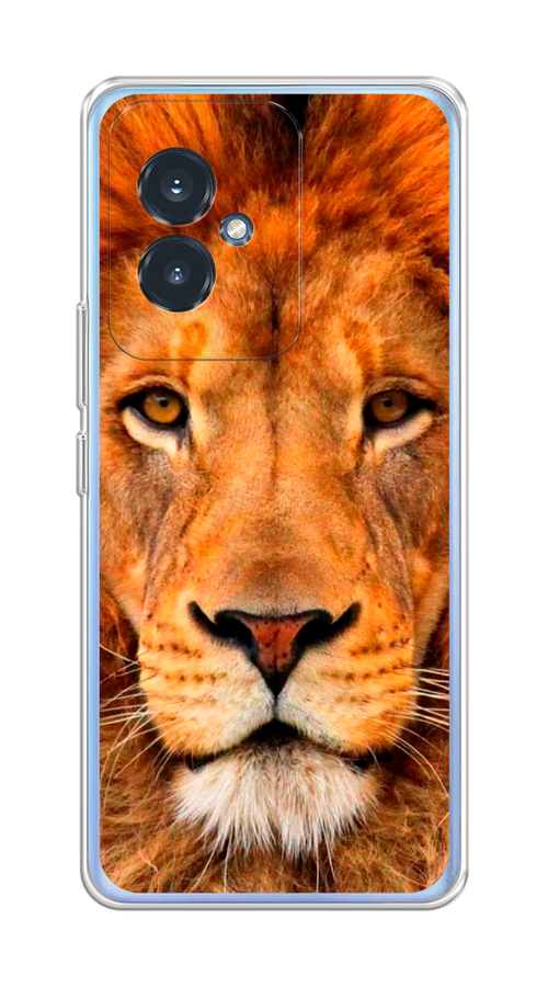 

Чехол на Honor 100 "Благородный лев", Оранжевый, 6122750-1