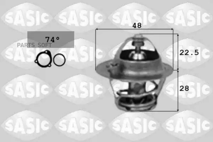 Термостат Sasic арт. 3306024