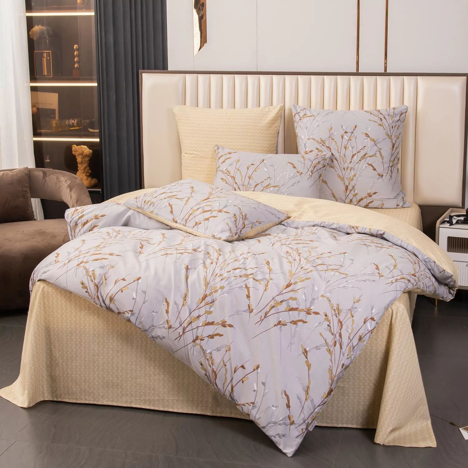 

Комплект постельного белья VIVA - HOME TEXTILE Делюкс сатин хлопок L638177, Делюкс Сатин 100% хлопок