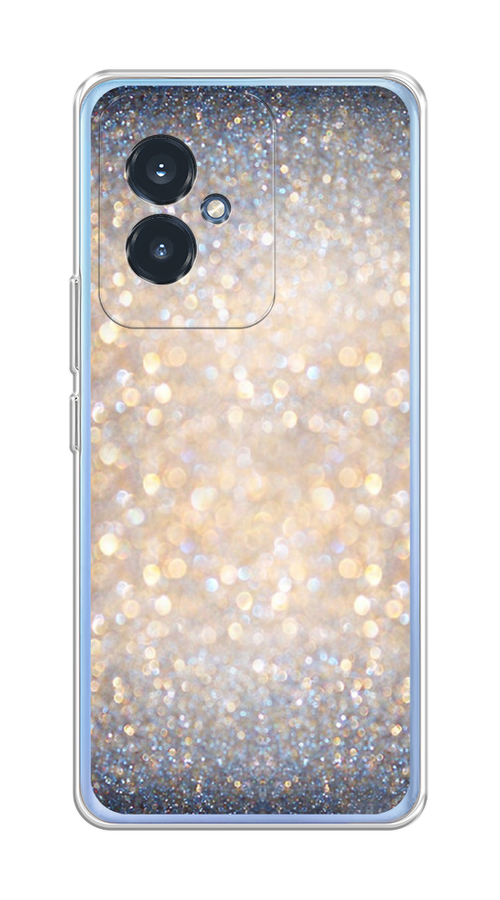 

Чехол на Honor 100 "Мерцание рисунок", Желтый;серый, 6122750-1