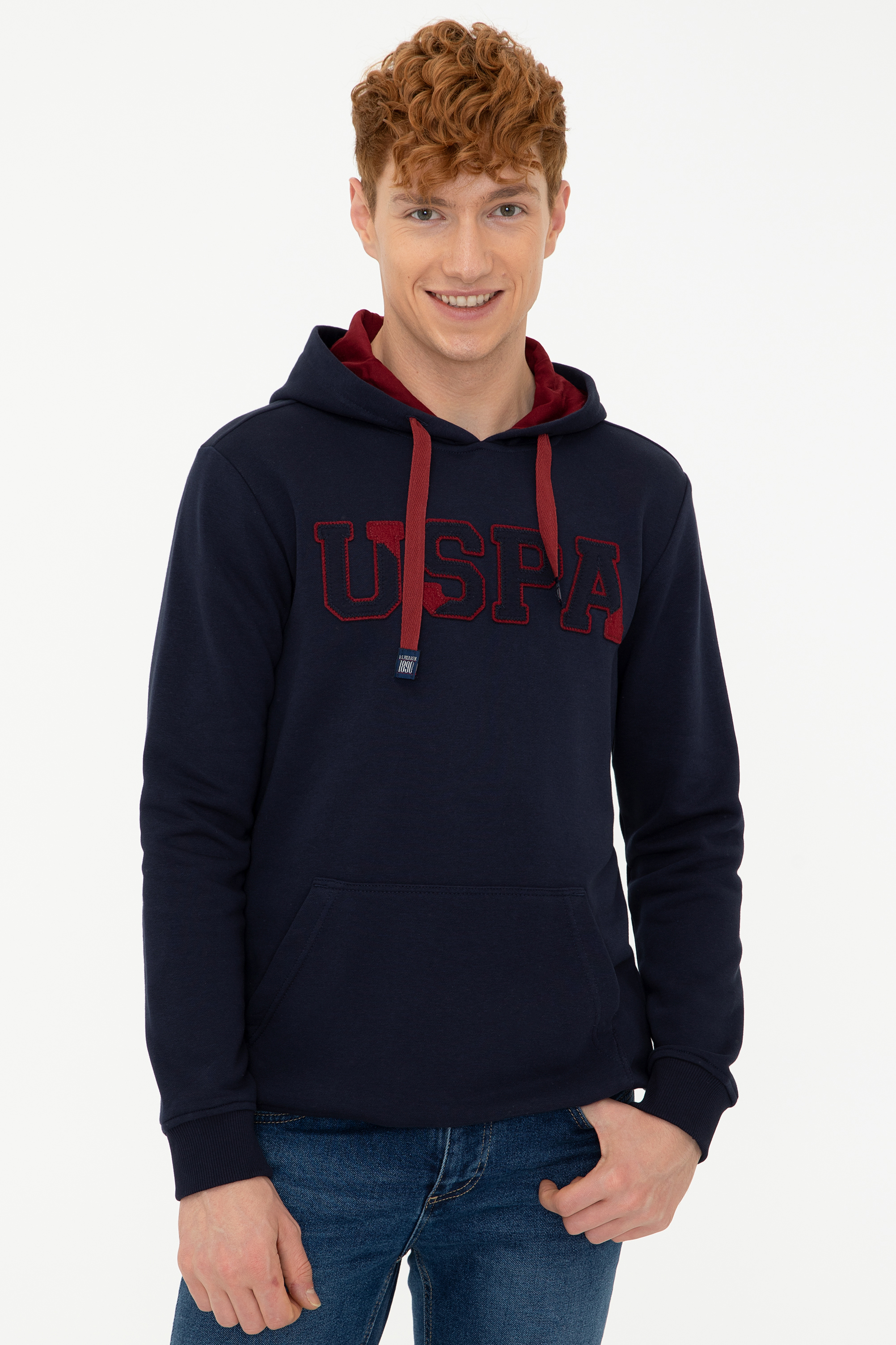 фото Худи мужское u.s. polo assn. g081sz0820guysk21 синее 4xl