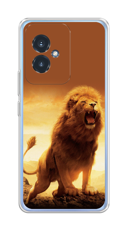 

Чехол на Honor 100 "Львиный рык", Коричневый;желтый;оранжевый, 6122750-1
