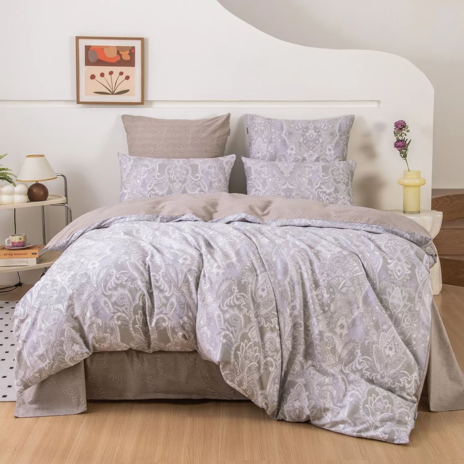 

Постельное белье VIVA - HOME TEXTILE L640D4, Делюкс Сатин 100% хлопок