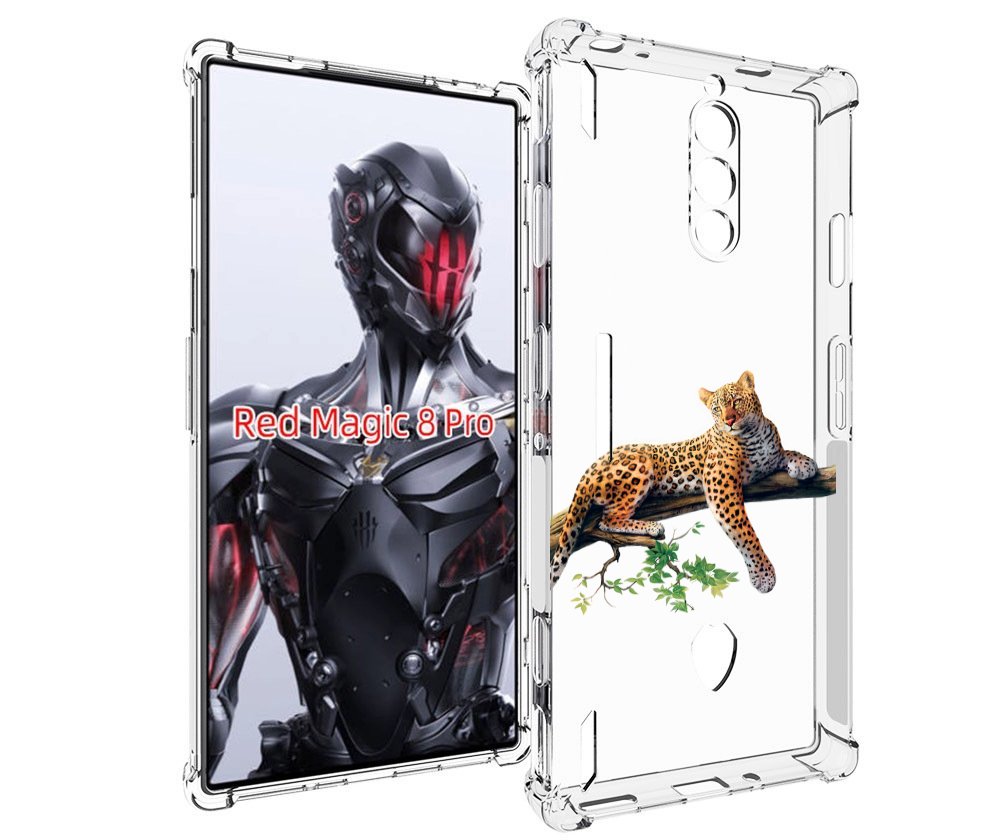 

Чехол MyPads леопард-на-дереве детский для ZTE Nubia Red Magic 8 Pro / Red Magic 8 Pro ..., Tocco