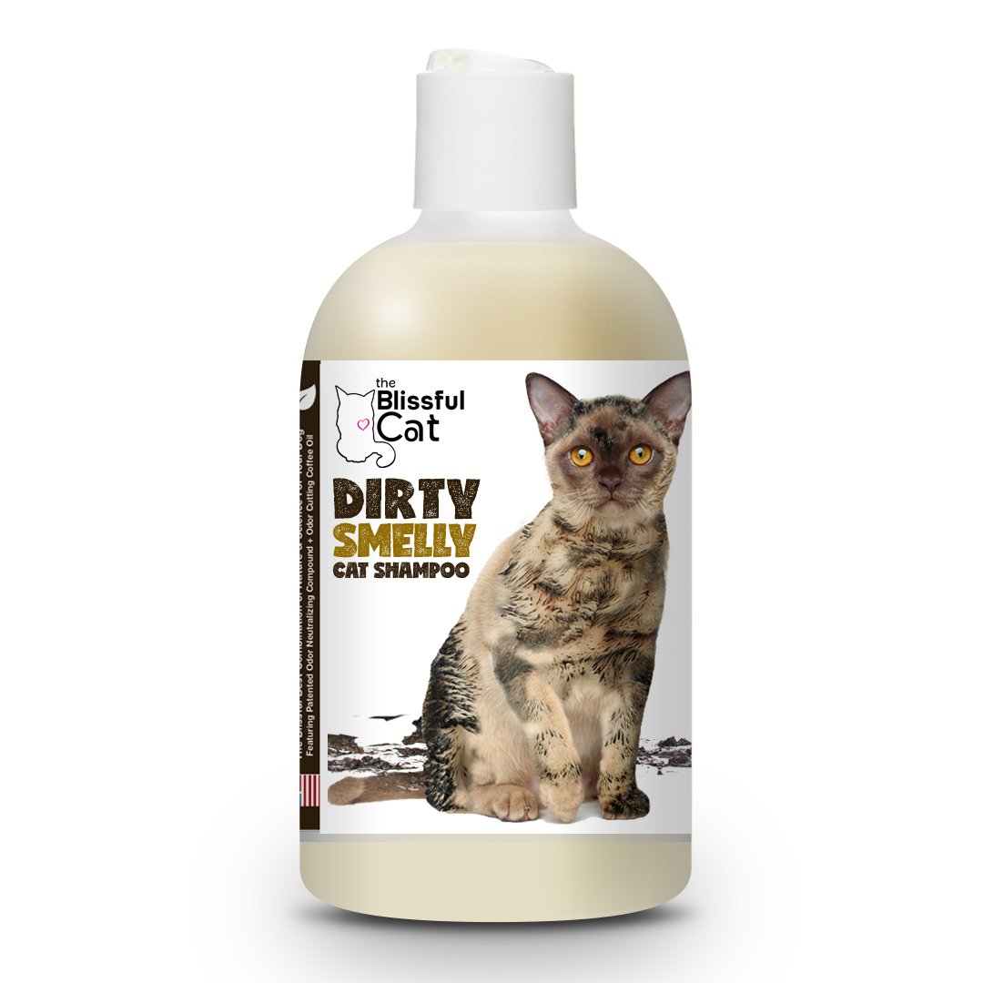 Шампунь The Blissful Cat для кошек Dirty Smelly, 118 мл