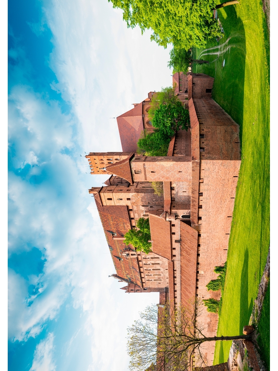 фото Постер drabs а2 тевтонский замок мариенбург в мальборке, польша