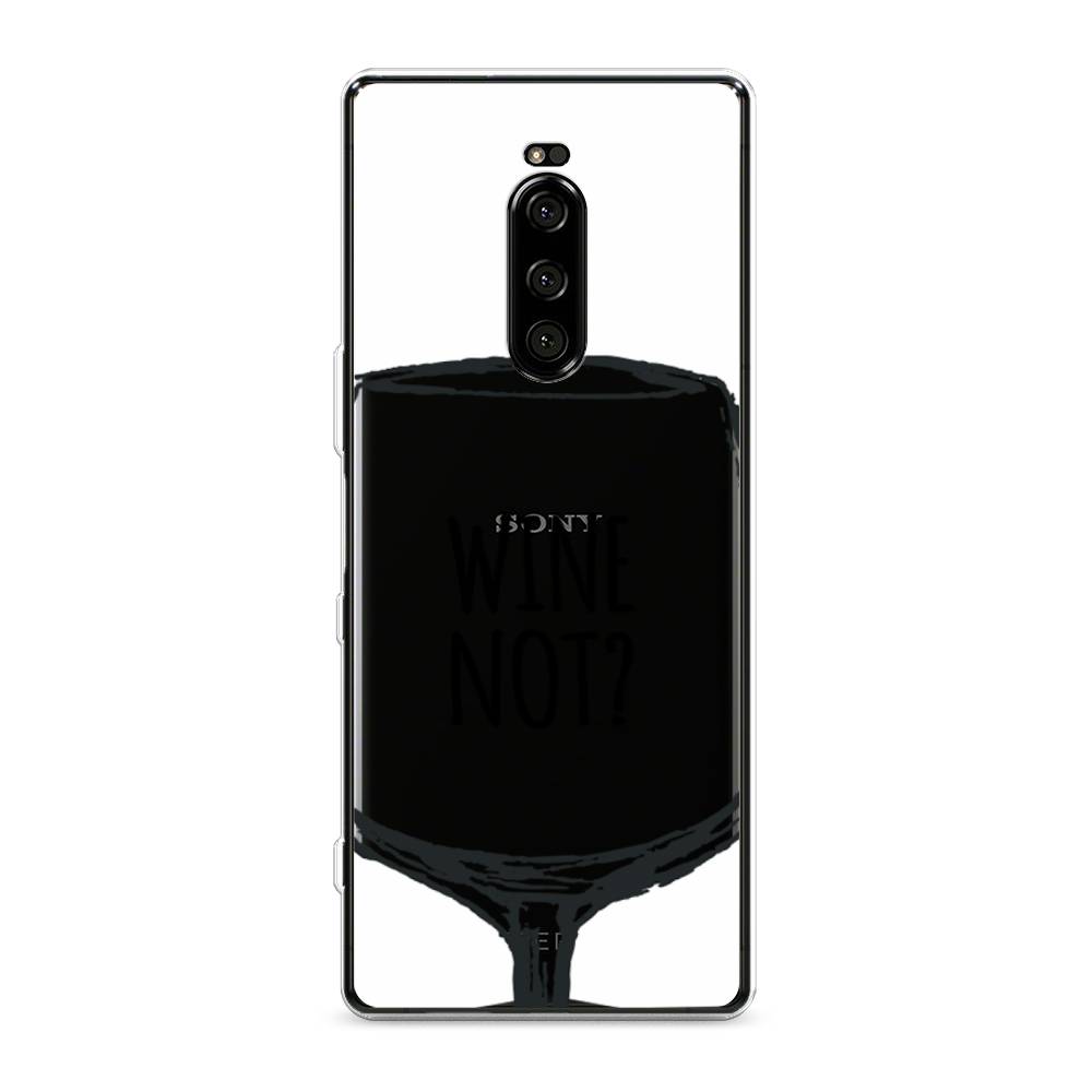 

Чехол на Sony Xperia XZ4 "Wine not white", Белый, 53850-6