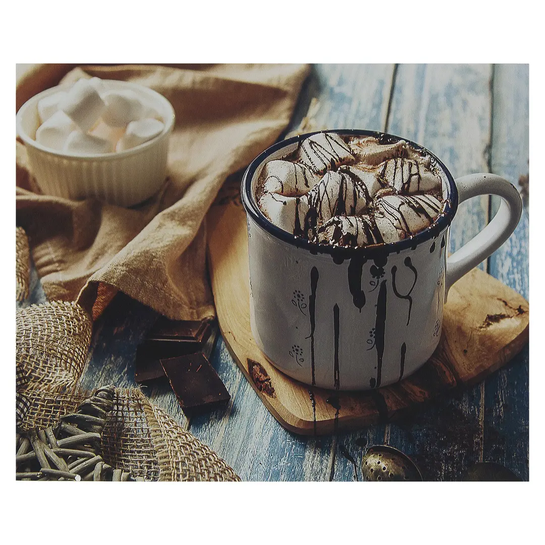 

Картина без рамы 40х50 см «Hot Chocolate»