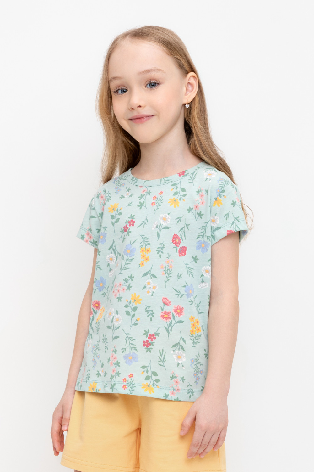

Футболка детская CROCKID TR 201 К 302341, клубнично-розовый, 98, TR 201