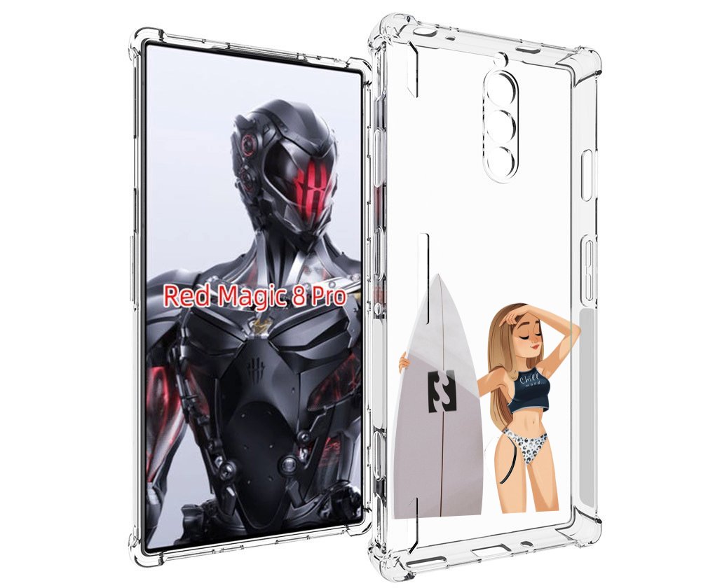 

Чехол MyPads летний-серф для ZTE Nubia Red Magic 8 Pro / Red Magic 8 Pro Plus, Tocco