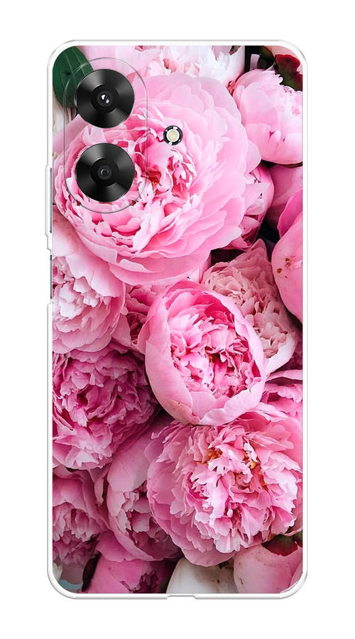 

Чехол на Realme Note 60 "Розовые пионы", Бежевый;розовый, 2518550-1
