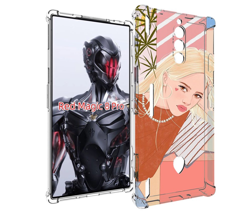 

Чехол MyPads летняя-девочка женский для ZTE Nubia Red Magic 8 Pro / Red Magic 8 Pro Plus, Tocco