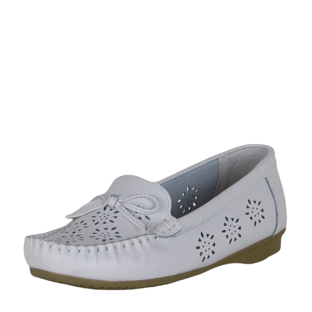 

Мокасины женские Baden ER007-011 белые 37 RU, ER007-011