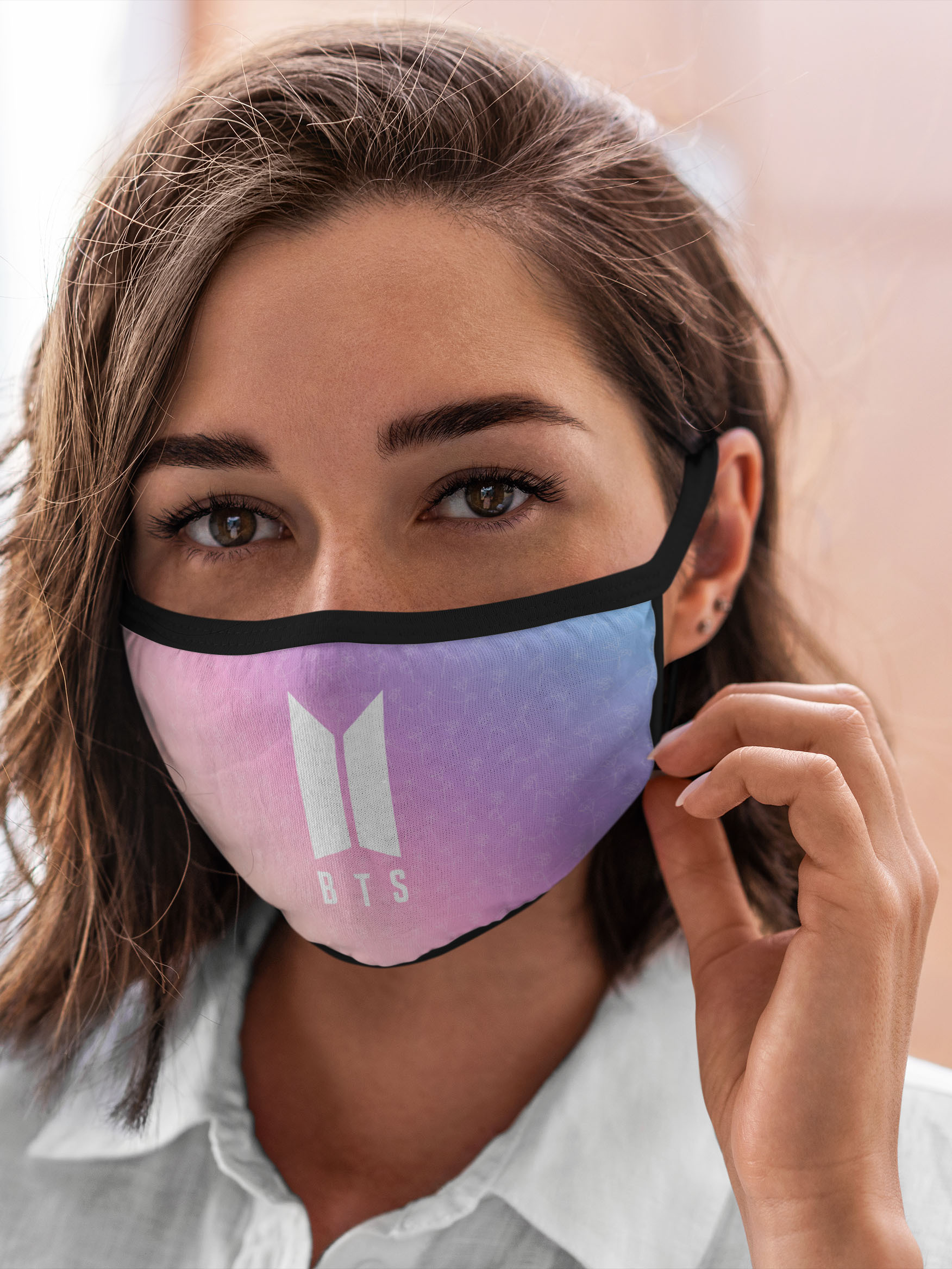 

Многоразовая маска унисекс Burnettie Bts Ly, Разноцветный, Bts Ly