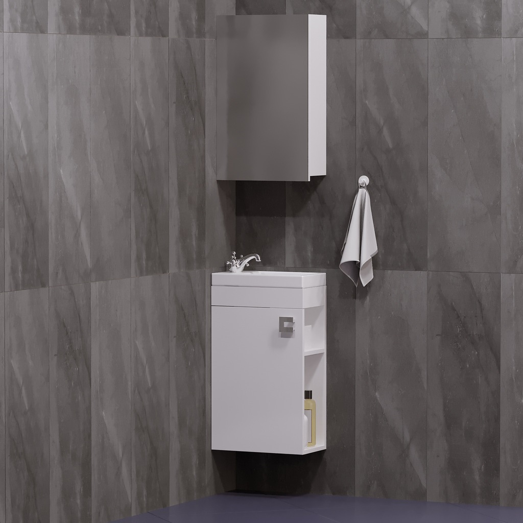 

Тумба без раковины Corozo Комо 40 MSD-00000317 белый, Комо 40