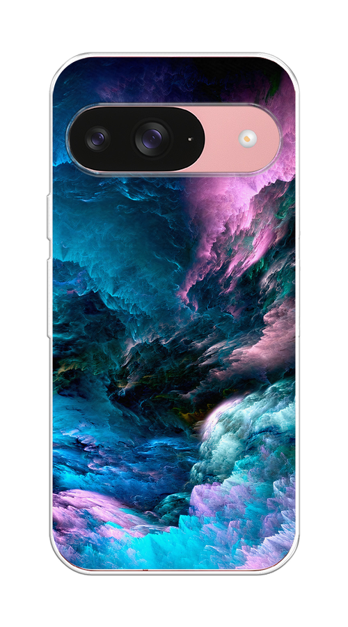 

Чехол на Google Pixel 9 "Загадочное небо", Синий;фиолетовый, 271950-1
