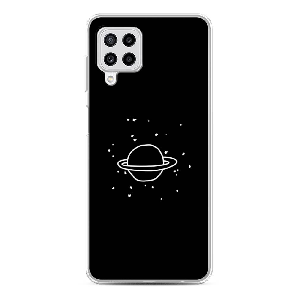 

Чехол Awog на Samsung Galaxy M22 / Самсунг M22 "Дудл Юпитера", Белый;черный, 2103450-4