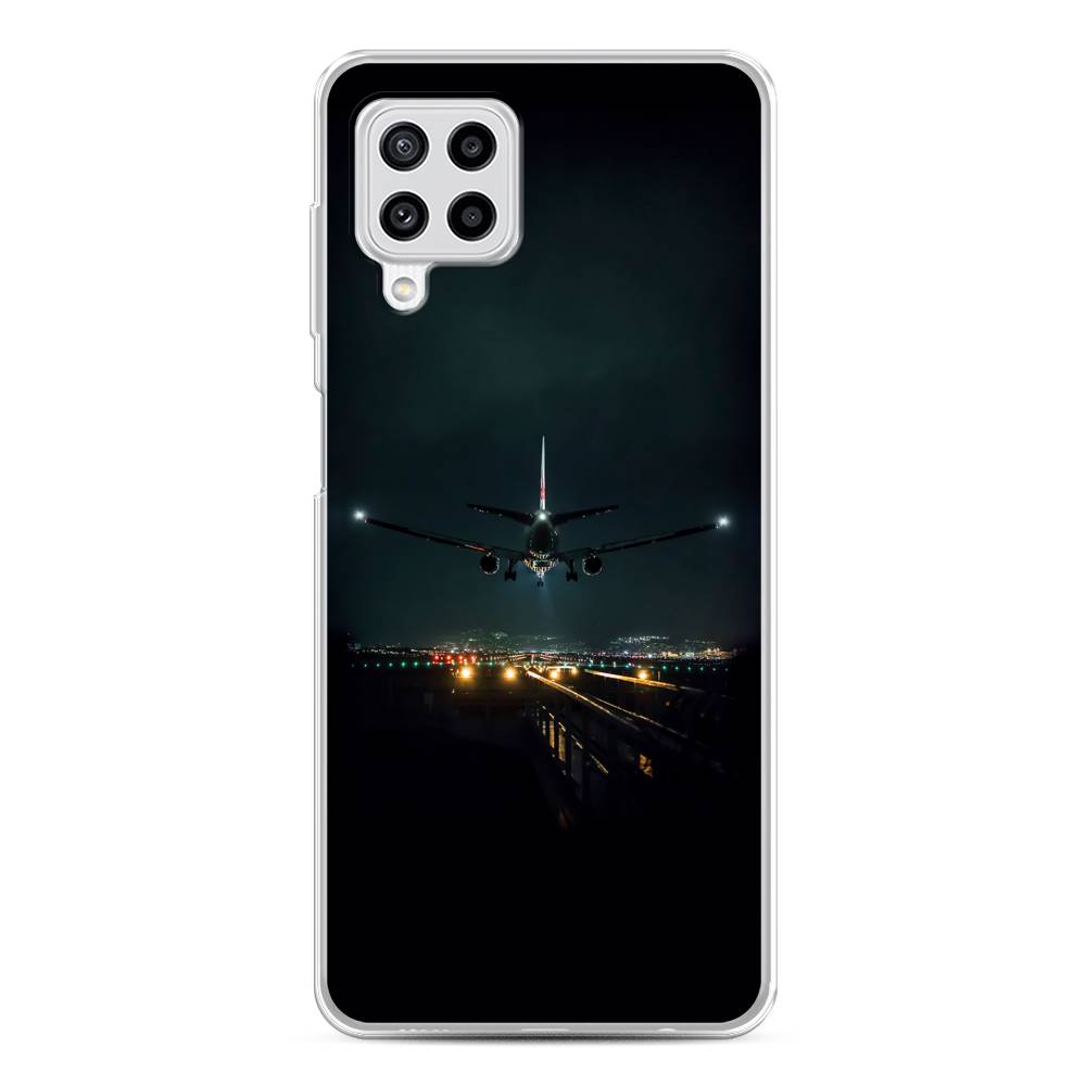

Чехол Awog на Samsung Galaxy M22 / Самсунг M22 "Ночной рейс", Черный, 2103450-6