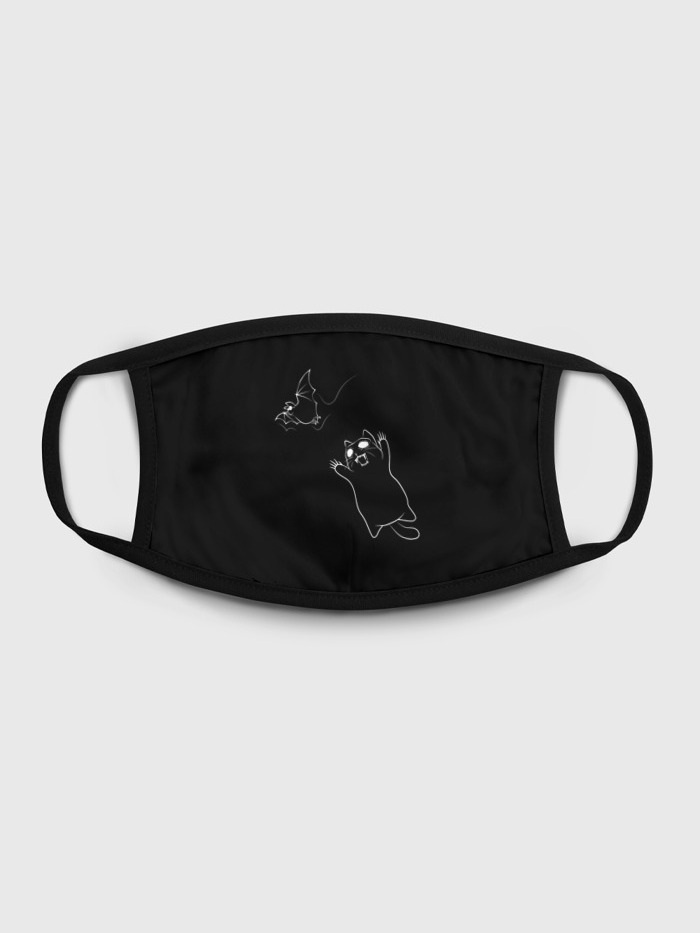 

Многоразовая маска унисекс Burnettie Cat Monster, Разноцветный, Cat Monster
