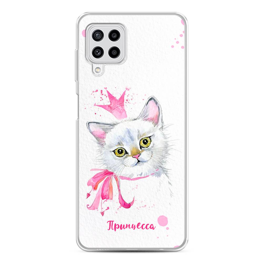 

Чехол Awog на Samsung Galaxy M22 / Самсунг M22 "Моя принцесса", Белый;розовый;серый, 2103450-6
