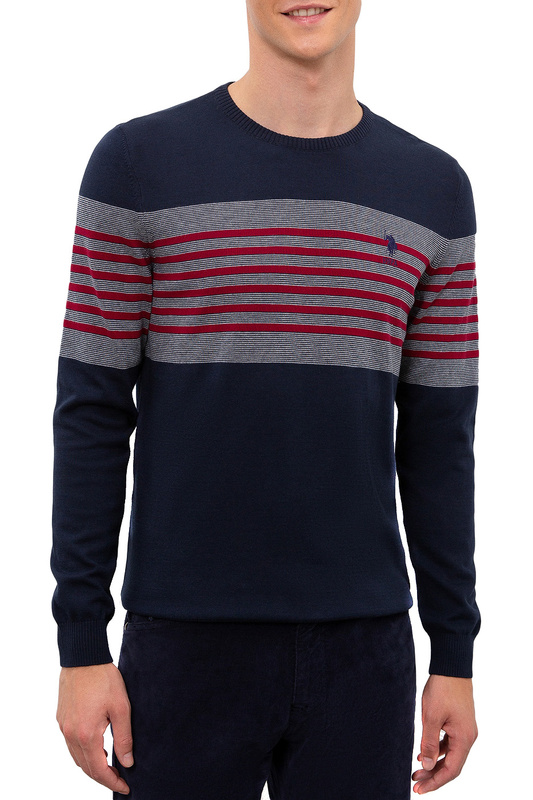 

Джемпер мужской U.S. POLO Assn. G081GL0TK0Ricard-e синий XS, G081GL0TK0Ricard-e