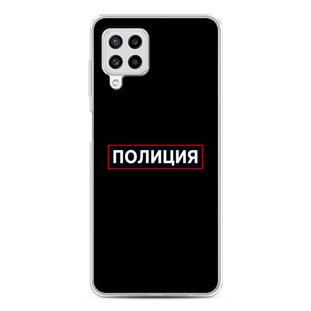 фото Чехол awog "police logo" для samsung galaxy m22