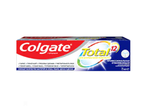 

Зубная паста Colgate Total 12 Профессиональная отбеливающая 75 мл