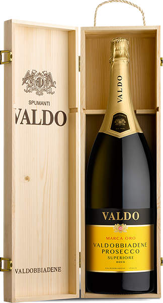 Игристое вино Valdo, Marca Oro, Prosecco di Valdobbiadene Superiore DOCG, П/У