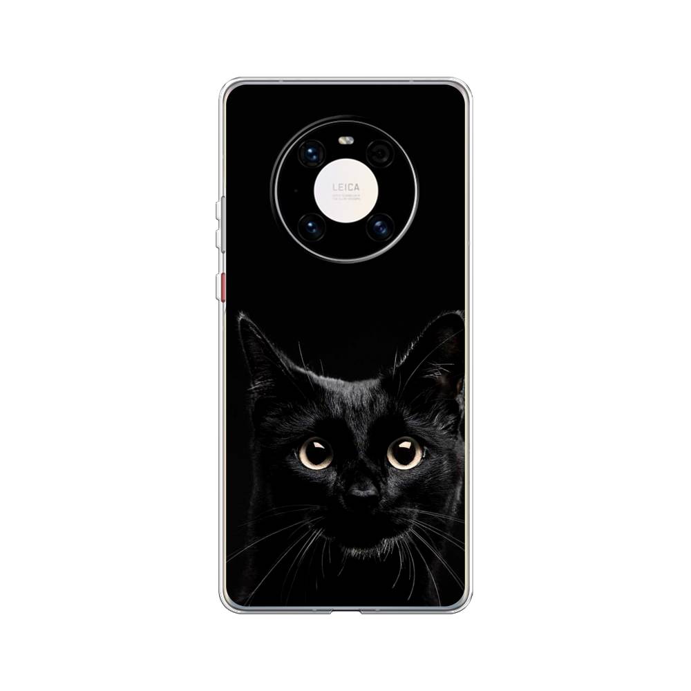 

Чехол Awog на Huawei Mate 40 Pro "Добрый кот", Черный, 6104450-1