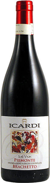 

Игристое вино Icardi Suri Vigin, Brachetto DOC 2014
