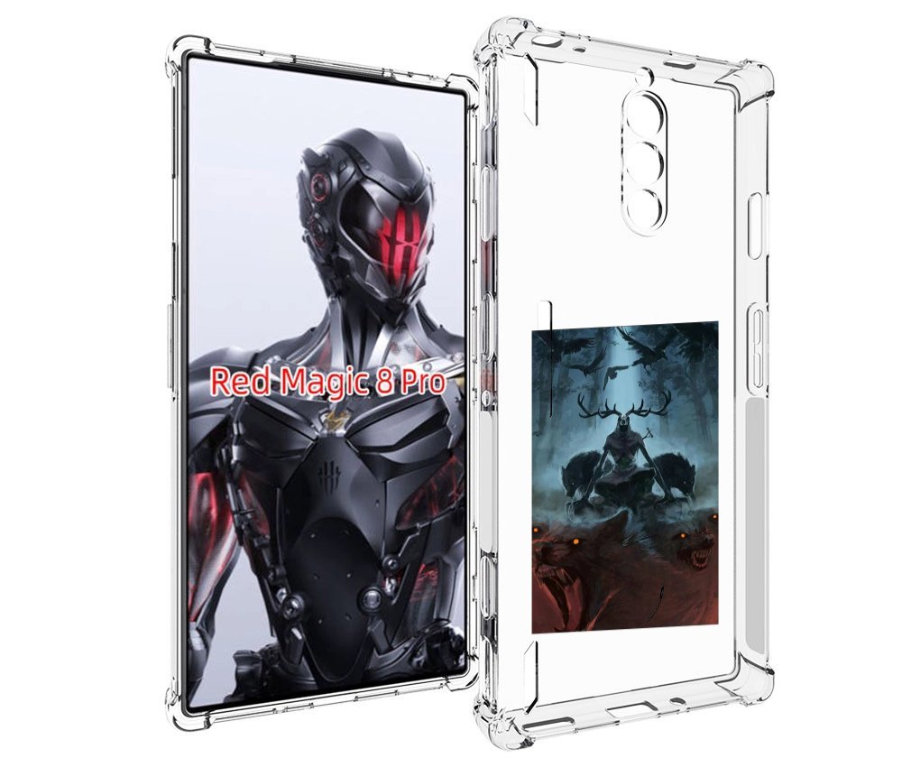 

Чехол MyPads лось демон для ZTE Nubia Red Magic 8 Pro / Red Magic 8 Pro Plus, Tocco