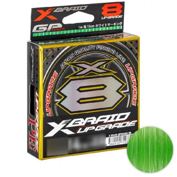 

Шнур Ygk X Braid Upgrade X8 200м. 0.185мм. Green, Зеленый, X Braid Upgrade X8